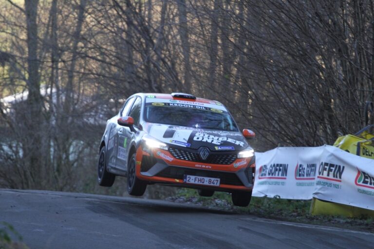 Thomas Martens met Max Freeman in het Junior WRC